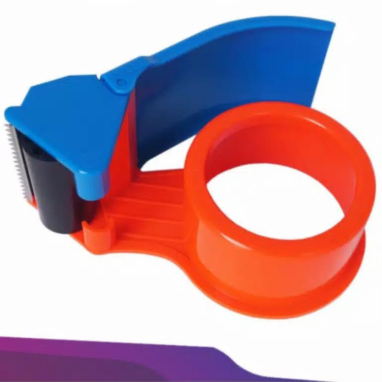 Tape Cutter/Tape Dispenser/Alat Pemotong Lakban/Tape Cutter Dispenser Alat Pemotong Isolasi Lakban Roll PVC BERKUALITAS