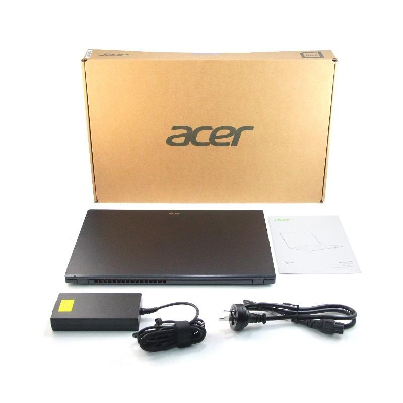 LAPTOP GAMING VGA 4GB - ACER ASPIRE 7 A715-76G-51CN / CORE I5-12450H / RAM 24GB / SSD 512GB (UPGRADABLE) / NVIDIA GEFORCE GTX 1650 / THUNDERBOLT 4 / FINGER PRINT / BACKLGHT KEYBOARD / 15.6&quot; IPS FHD 144HZ / WINDOWS 11 ORIGINAL