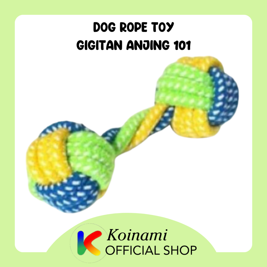 DOG ROPE TOY GIGITAN ANJING kode101 / MAINAN ANJING