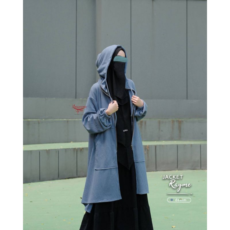 Jaket Rayme Syar'i jaket muslimah syari
