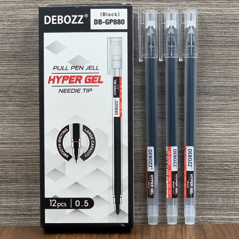 

Pulpen gel DEBOZZ DB-GP880 isi 12pcs