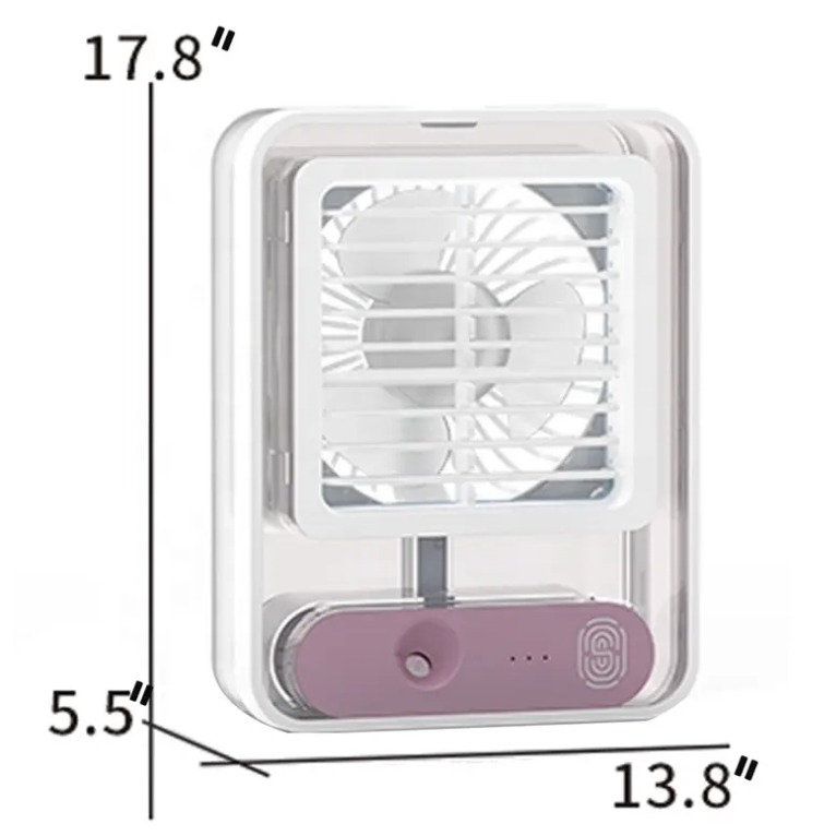 KIPAS ANGIN PENDINGIN PORTABLE HUMIDIFIER FAN [SWEETSPACE]