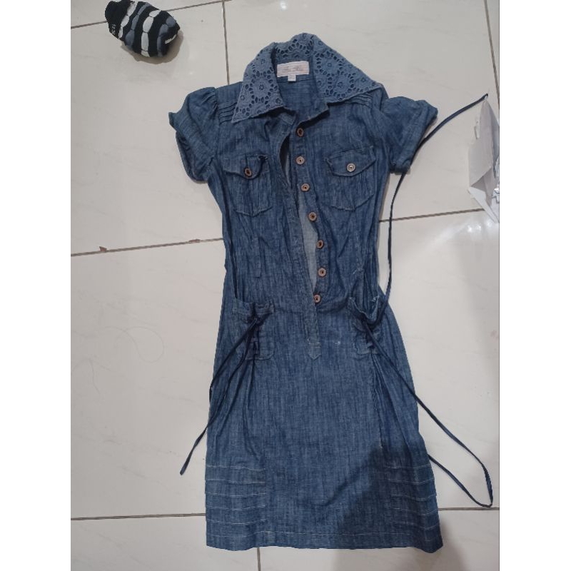 dress denim/ denim dress/ jeans