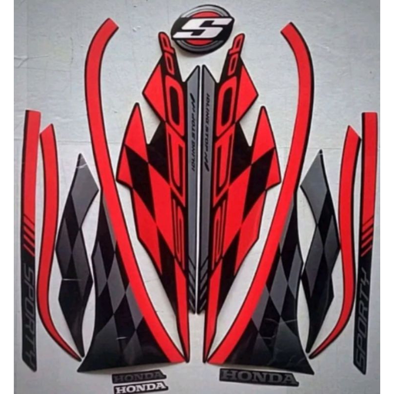 striping scoopy 2018