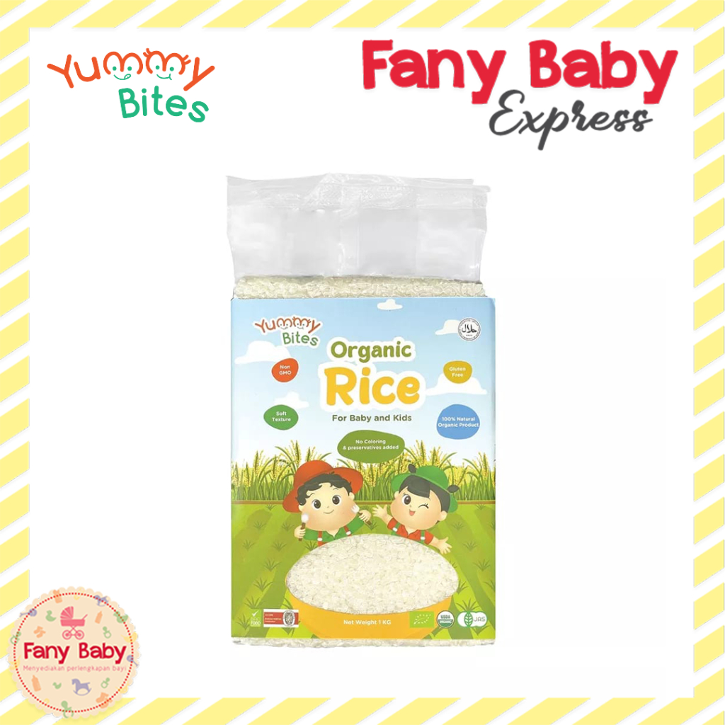 YUMMY BITES ORGANIC RICE 1KG