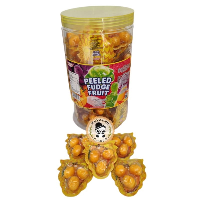 SWEET ME PEELED FUDGE FRUIT TOPLES ISI 50