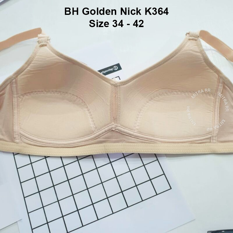 BH Golden Nick Sport K364 Bra Wanita Tanpa Busa Tanpa Kawat Setara Cup B