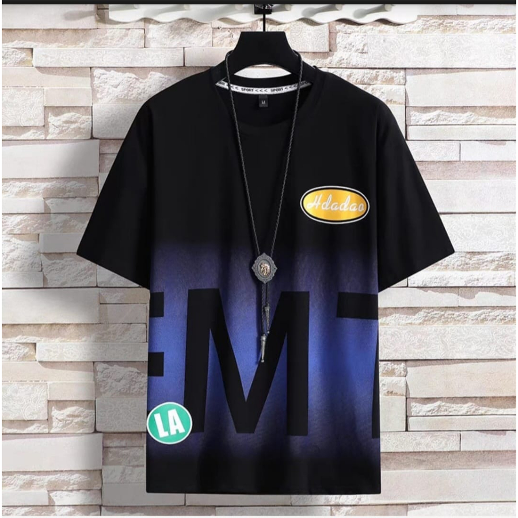 Baju Atasan Kaos Lengan Pendek Pria EMT