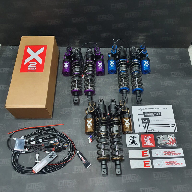 Shockbreaker Sok Shark Factory X2 Electric Yamaha Xmax 250 Original