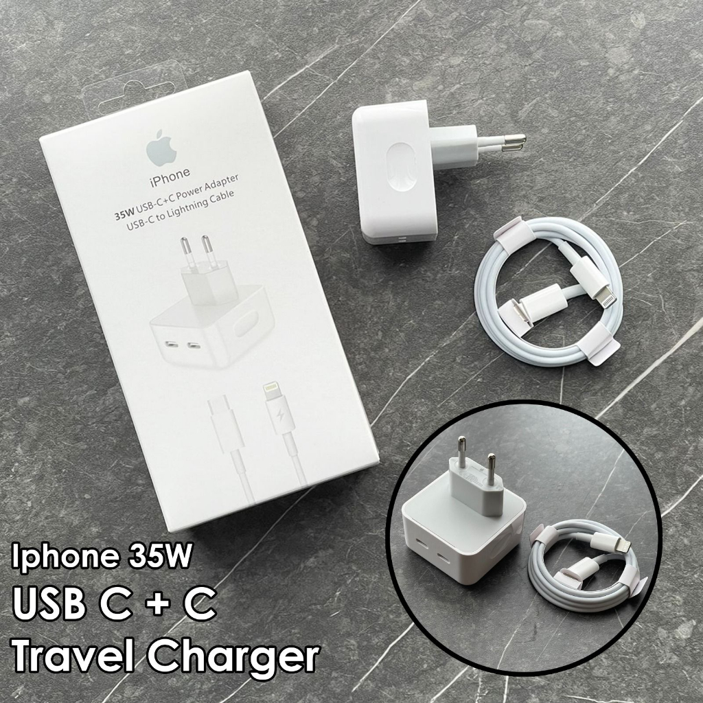 TC CHARGER IOS 14 PROMAX 2 LUBANG PD 35W