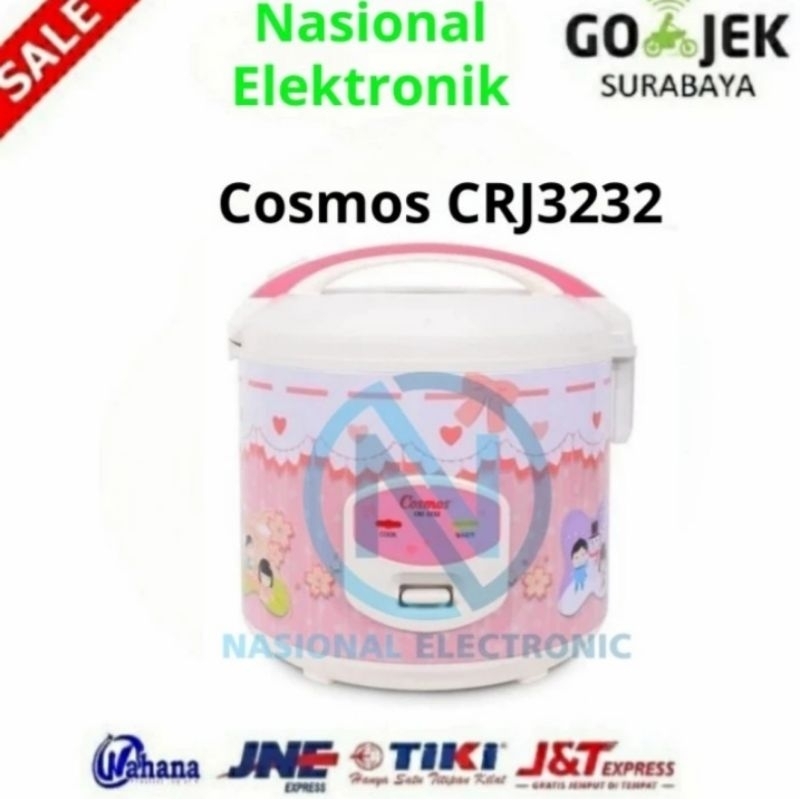 Magic com Cosmos CRJ3232/Penanak Nasi Cosmos CRJ3232/Magic com Cosmos 1.8liter/Magic com Cosmos CRJ-