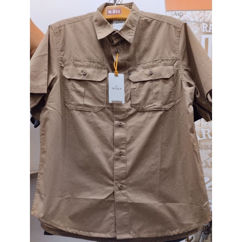 KEMEJA LENGAN PENDEK MGEE ORI