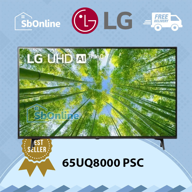 LG 65UQ8000PSC - LED SMART TV 65 INCH UHD 4K HDR MAGIC REMOTE 65UQ8000