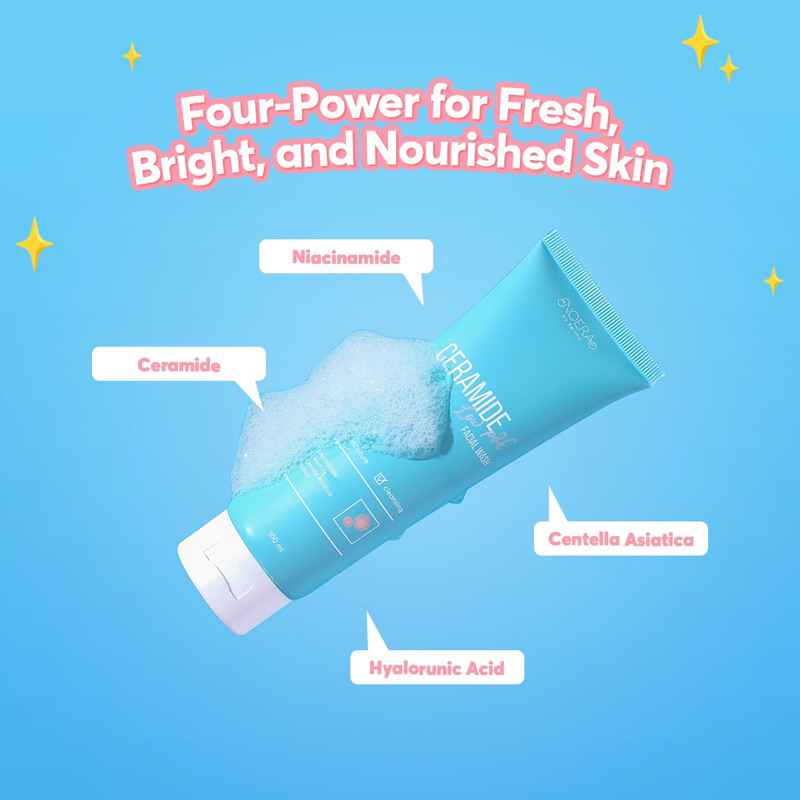 Noera By Reisha Ceramide Low pH Facial Wash