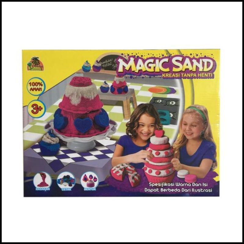 Mainan Edukasi Magic Sand ~ OCT 9001