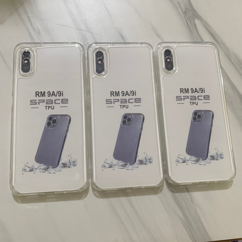 Softcase Xiaomi Redmi 9 Redmi 9A Redmi 9C Redmi 9T Redmi 10A - Case Clear Bening Space Tpu - UA