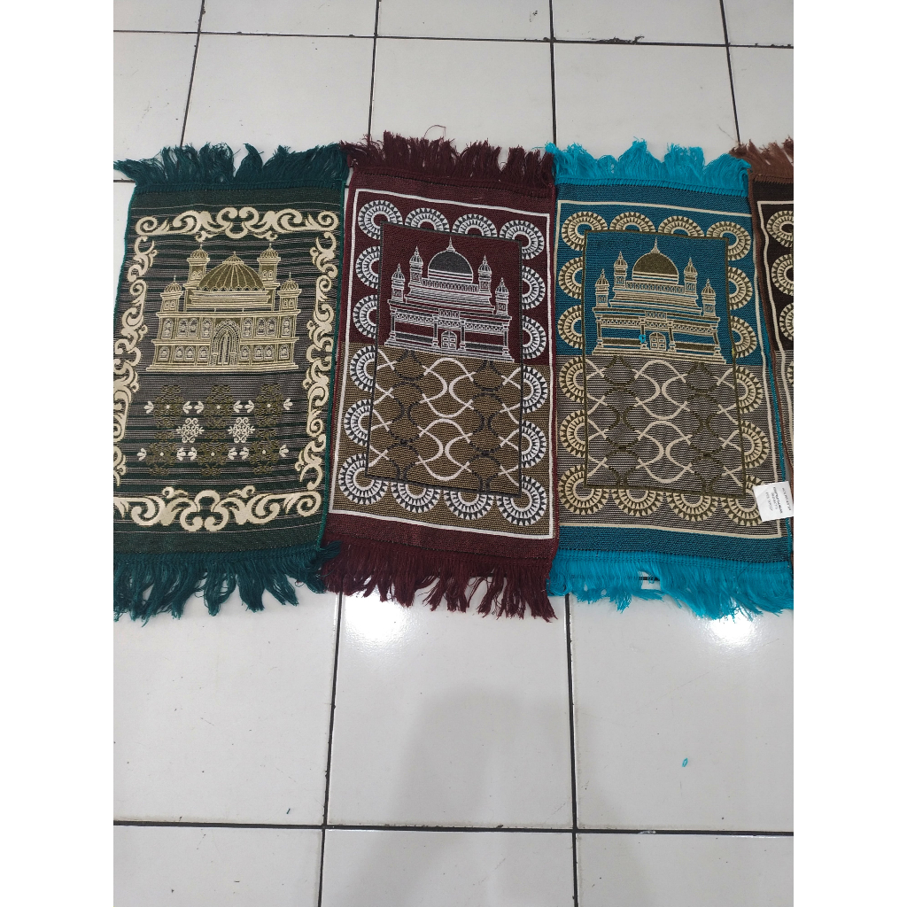 Sejadah muka ukuran 35 x 70 nurtex made in turky