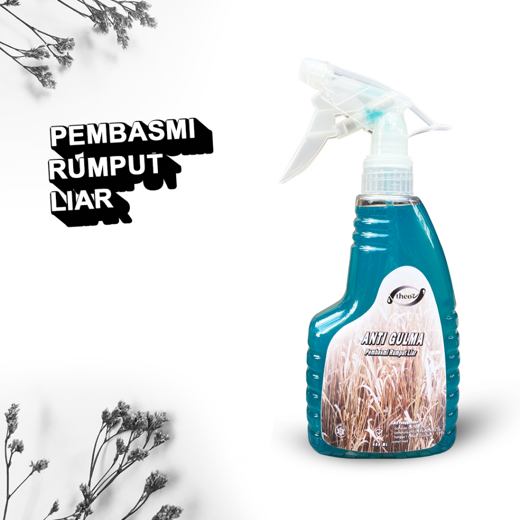 Pembasmi Rumput Liar Penghilang Rumput Liar Ampuh Sampai Akar Siap Pakai Obat Anti Gulma 500 ML 1-2 