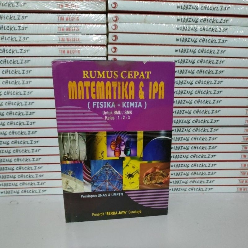 Buku Obral Murah - Buku Rumus Cepat Matematika & Ipa (fisika-kimia) untuk Smu/Smk Kelas 1-2-3