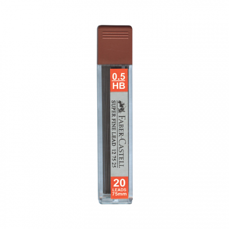 

Faber-Castell Lead Superfine 0.5 mm HB Isi Pensil Mekanik 0.5mm HB