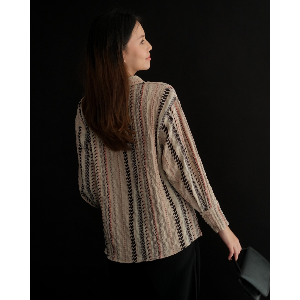 Myrubylicious WAFIYA SHIRT KODE BN2522 | KEMEJA | KEMEJA WANITA | KEMEJA LENGAN PANJANG | KEMEJA MOTIF