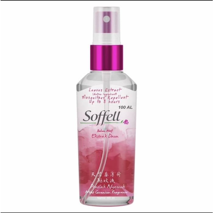 Soffell Spray Yuzu Tea Tree Fresh Fragarance 55mL