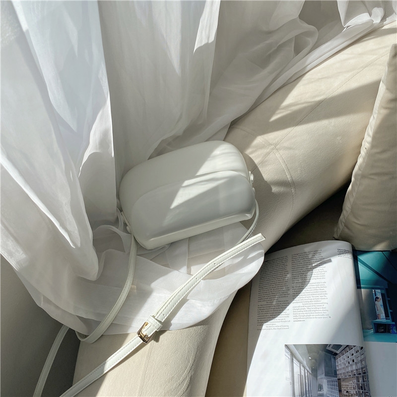 New Tas Kulit Wanita Selempang Saddle Bag