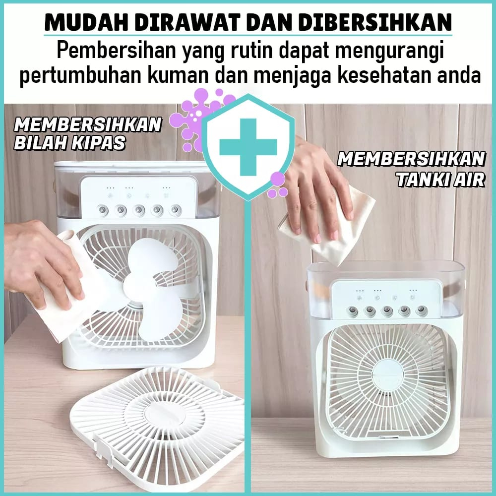 COD Kipas Pendingin Udara Portabel AC Mini Humidifier Air Cooler Mini XFS-1