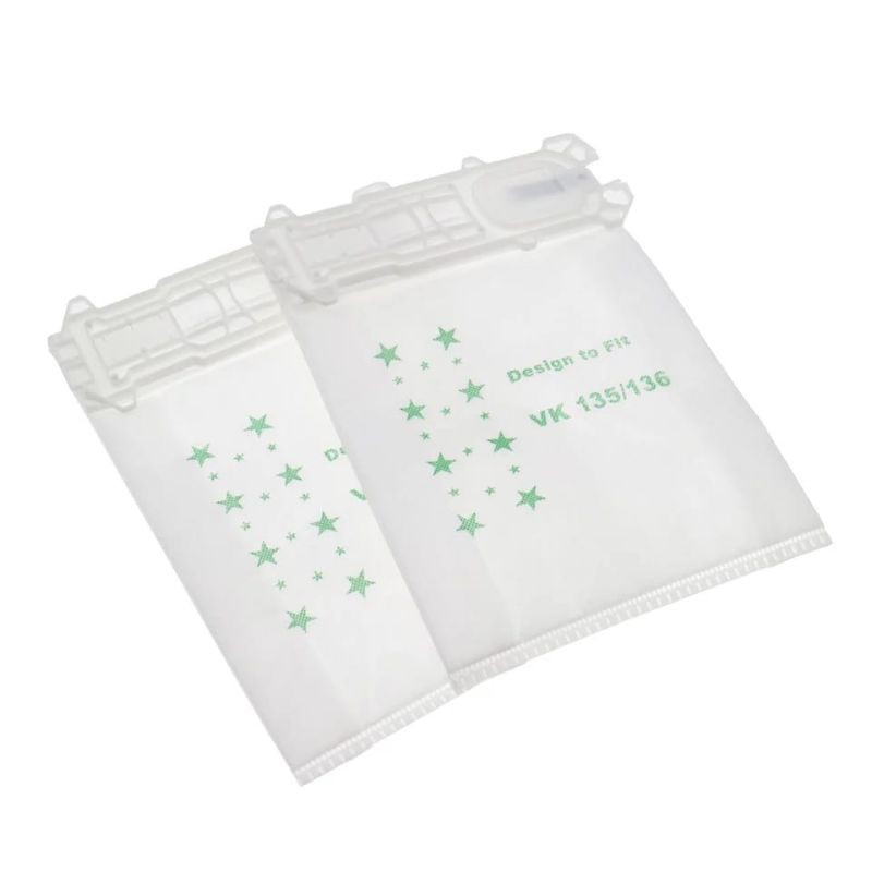 【10 pcs】Kantong Debu Vacuum Cleaner Vorwerk/Vk135 Vk136 Dust Bag