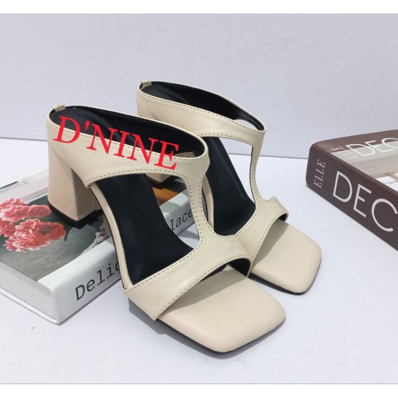 Moolan DV 20 Sandal heels wanita 7cm