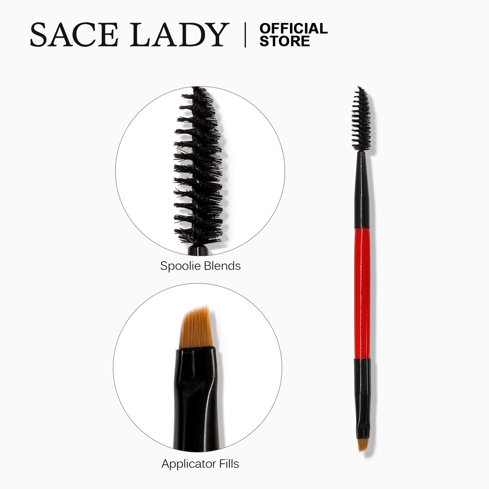 【BPOM】SACE LADY Eyebrow Cream Gel Waterproof Longlasting Pensil Alis-kosmetik Mata