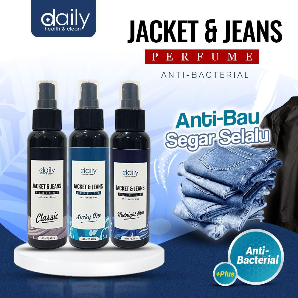 Parfum Jaket &amp; Jeans Daily Jacket and Jeans Perfume Anti Bau Apek Pengharum Jaket