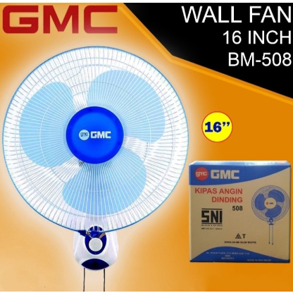 Kipas Angin Dinding WALL FAN GMC 508 16 inch