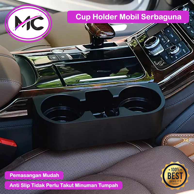 Cup Holder Mobil Universal Bahan Plastik Berkualitas Oganizer Jok Mobil