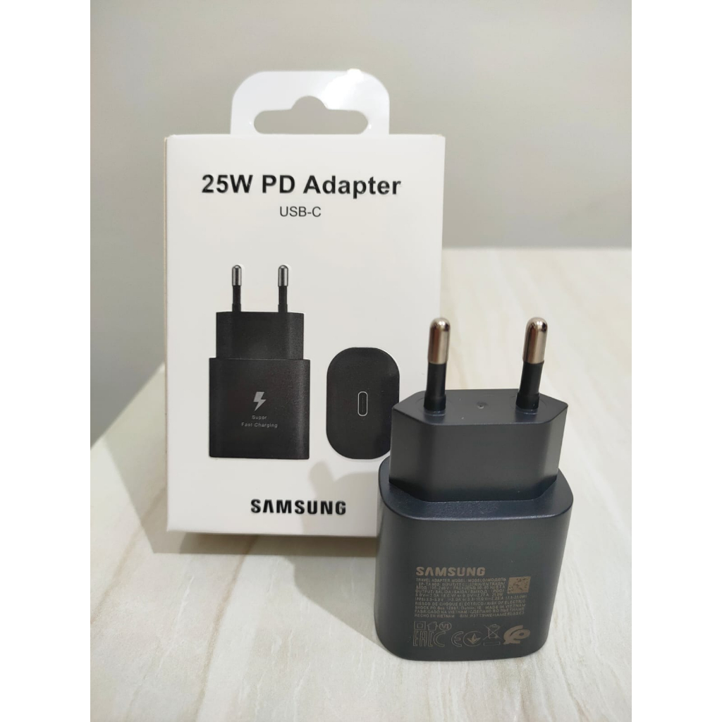 ADAPTER SAMSUNG NOTE 10 25W USB-C ORI 99.9% FAST CHARGING