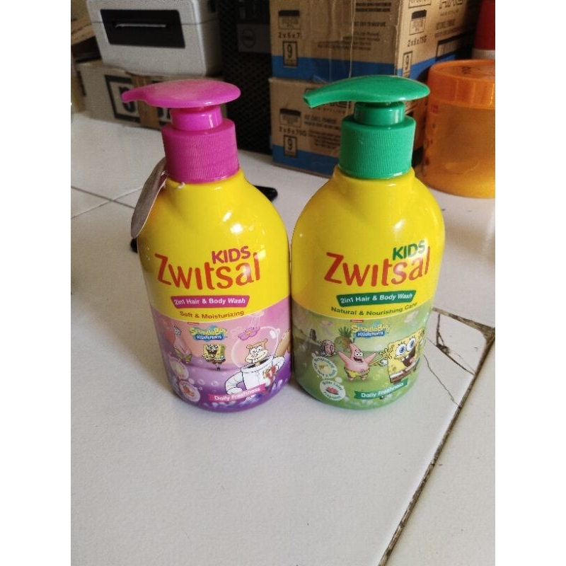 Zwitsal 2in1 hair&body wash 280ml