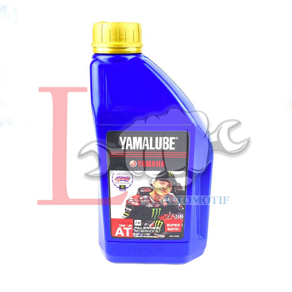 -LOI- PAKET OLI YAMALUBE SUPER MATIC 1LITER SET OLI YAMALUBE GEAR GARDAN 140ML