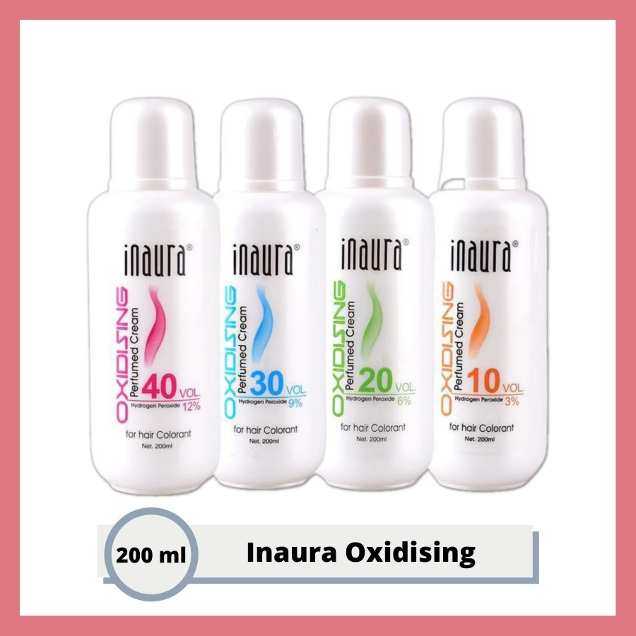 Inaura Oxidising Perfumed Cream 200ml Oxydant / Peroxide / Developer