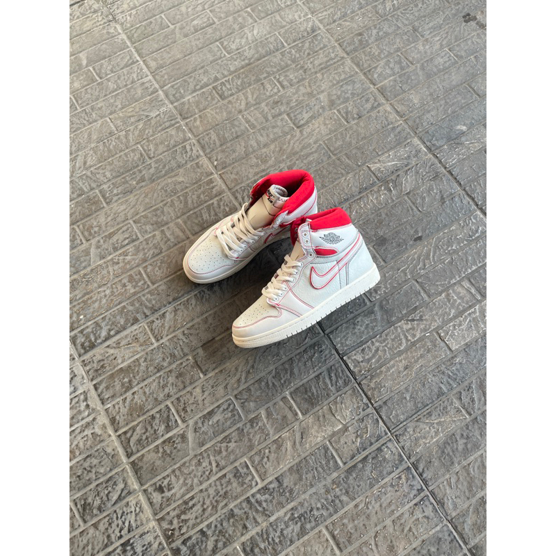 Nike Air Jordan 1 Retro High Phantom Gym Red