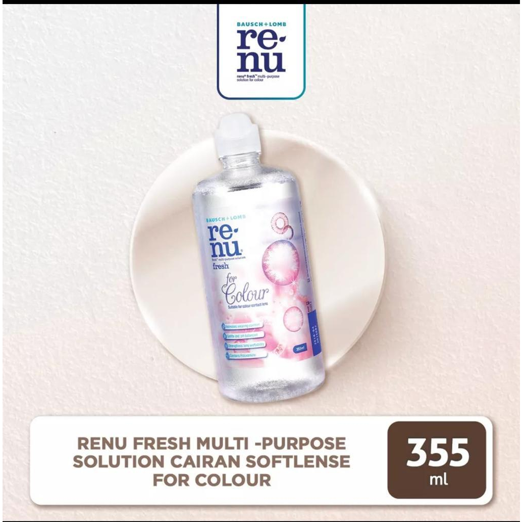 Renu Fresh Colour 355ml solution air softlens