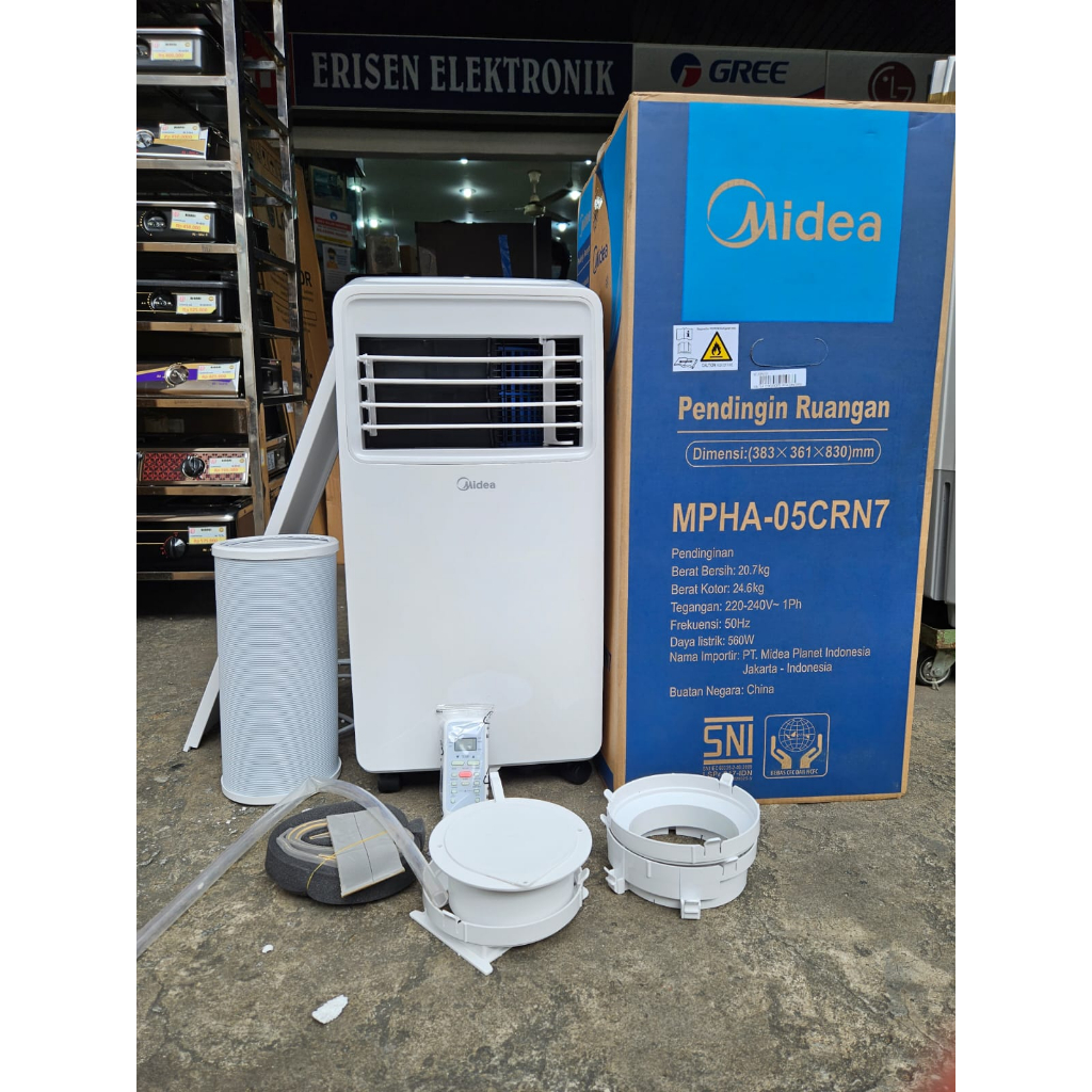 MIDEA AC PORTABLE MPHA-05/09CRN7 Multiple Fuction AC 0,5pk / 1pk