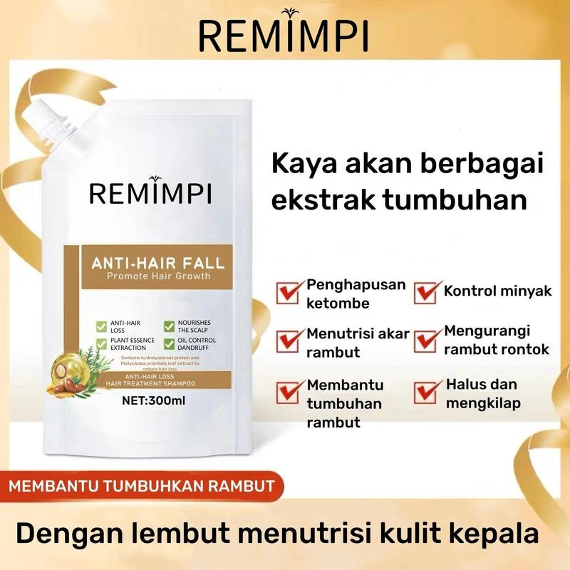 REMIMPI Shampo Original Penumbuh Rambut Rontok Anti Hair Fall Official Store