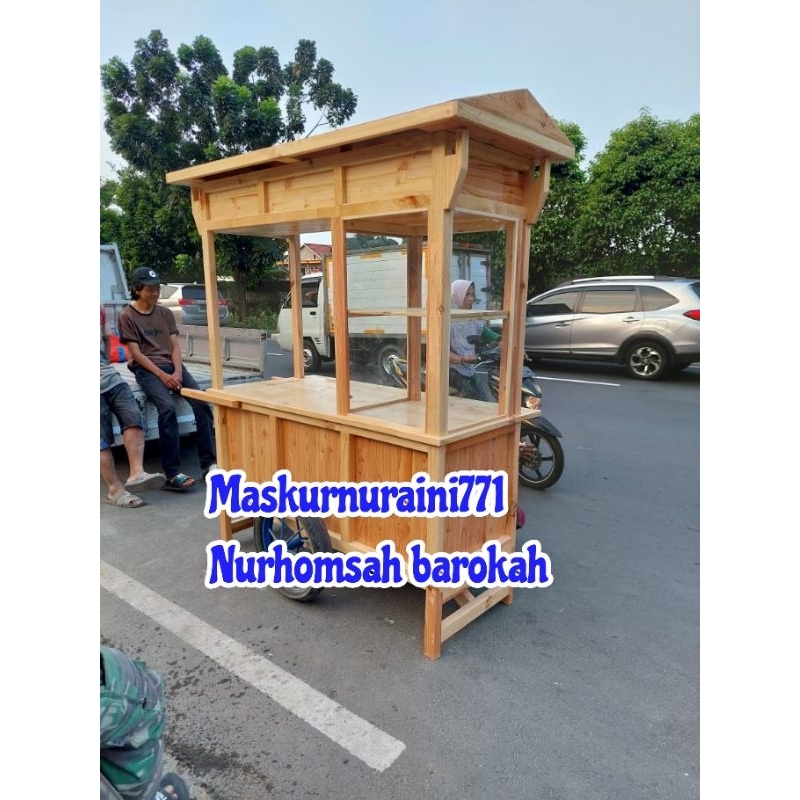 gerobak angkringan , gerobak pecel ayam , gerobak pecel ayam