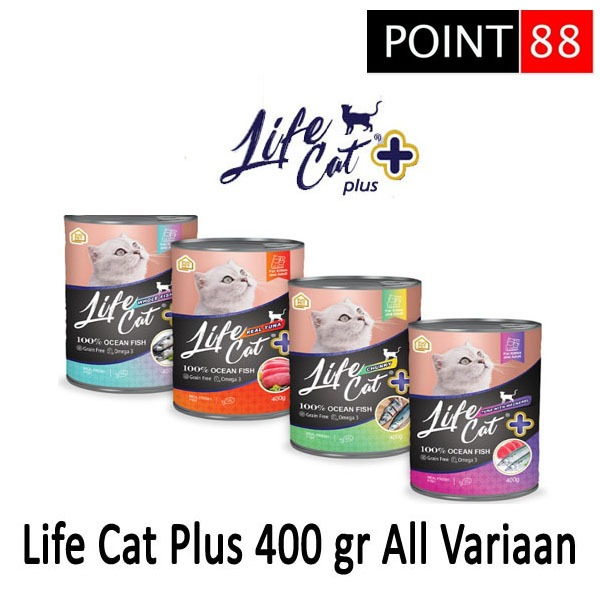 LIFE CAT PLUS 400gr All Varian