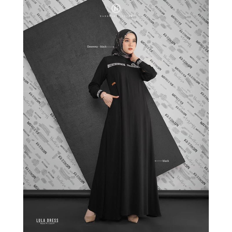 TEBUS MURAH✅ LULA DRESS BY NADHEERA LUXURY