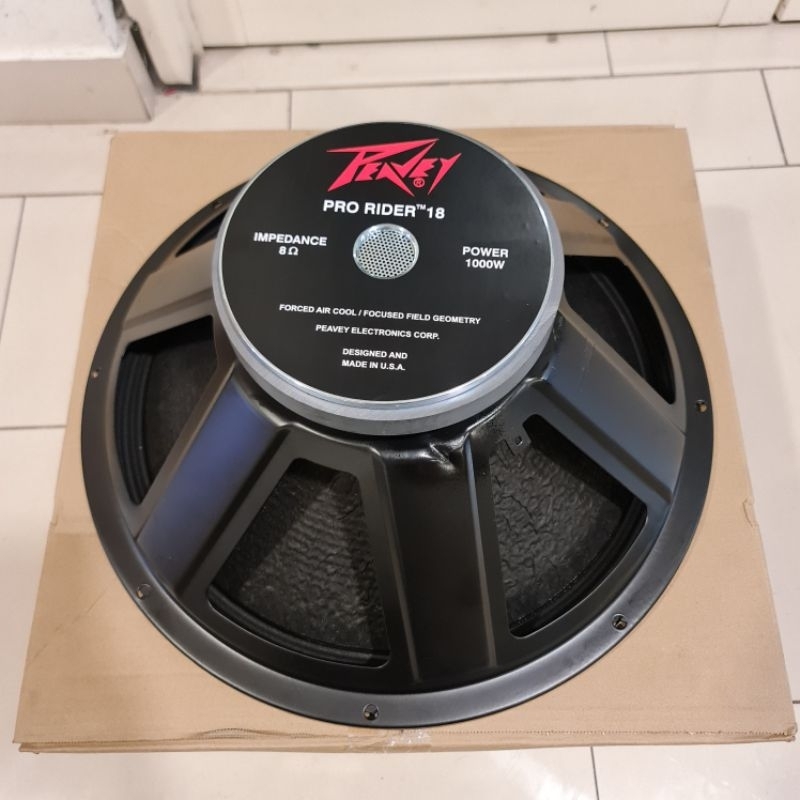 Speaker Komponen Peavey Pro Rider 18 Inch 1000 Watt