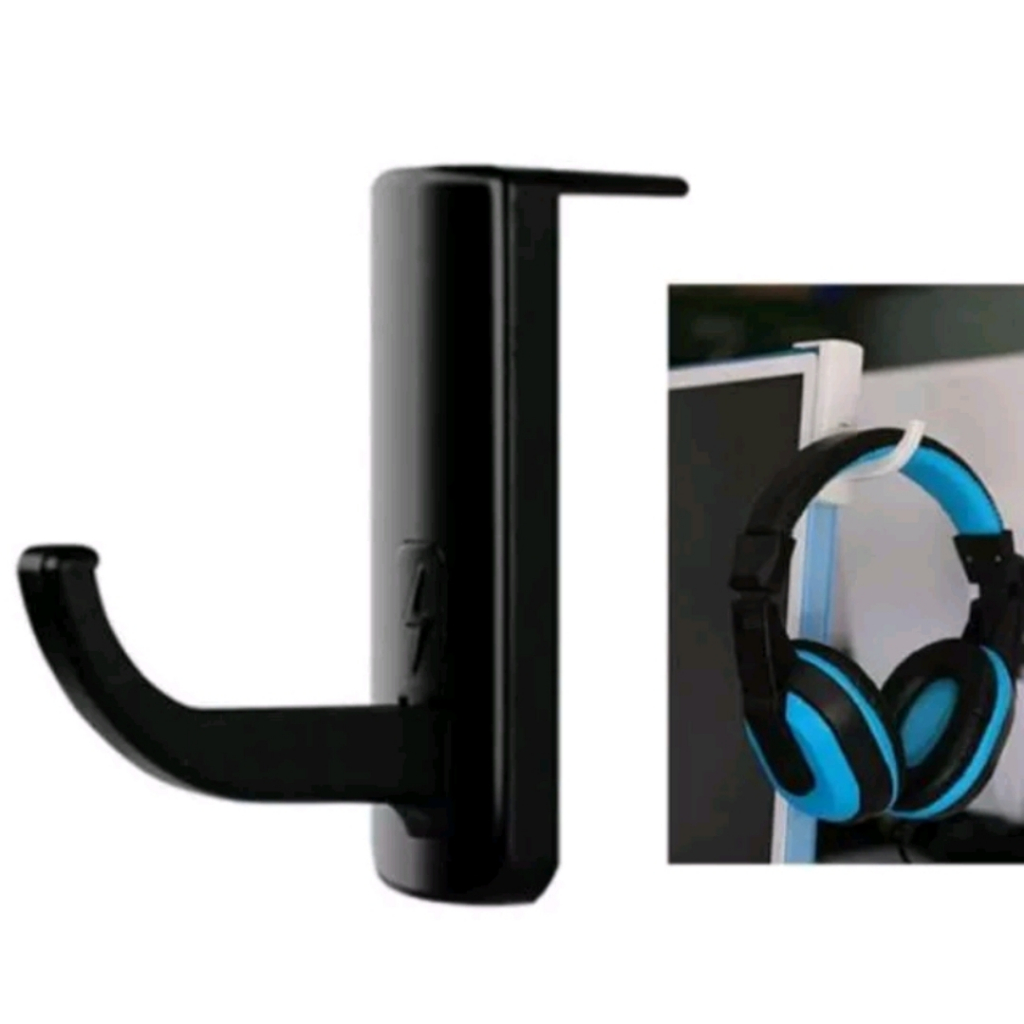 Hanger Gantungan Headphone Earphone Stand Holder Headset Gaming Universal