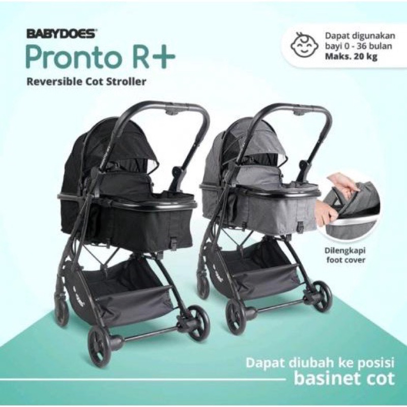 Makassar - Stroller Baby Does / BabyDoes Pronto R+ (Reversible) / Kereta Dorong Bayi