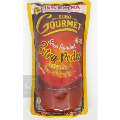 

Euro Gourmet Saus Sambal Extra Pedas 1000g / 1kg