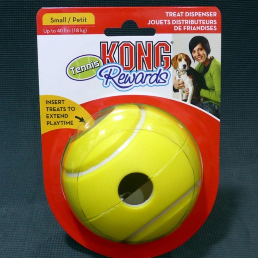 Mainan anjing kong ball PEP33 reward tennis small